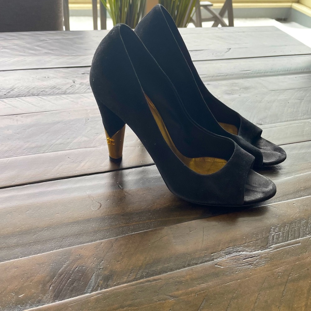 Chanel Peep Toe Heels!